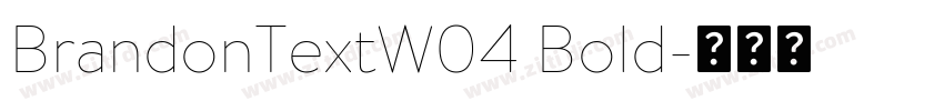 BrandonTextW04 Bold字体转换 BrandonTextW04 Bold字体转换